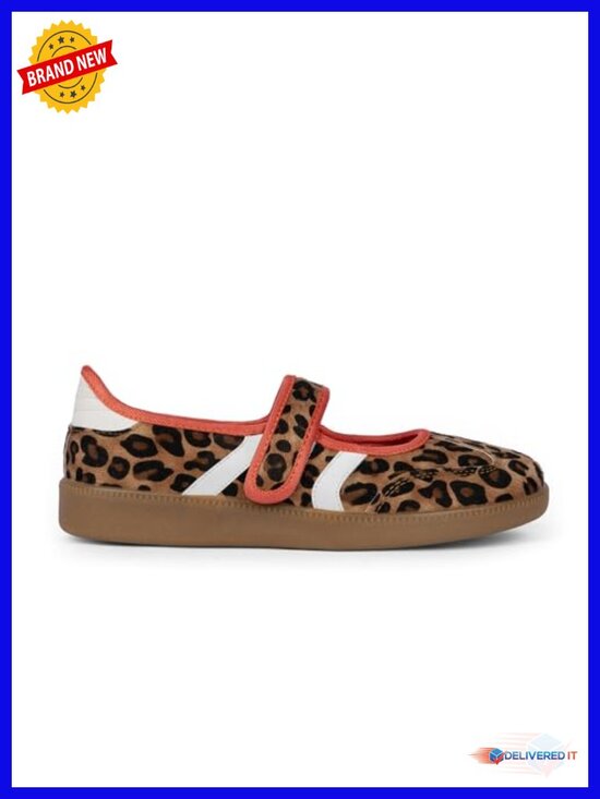 Shoes - Women's Mary Jane Fashion Sneakers | Slip on Flats | Retro Hook and Loop